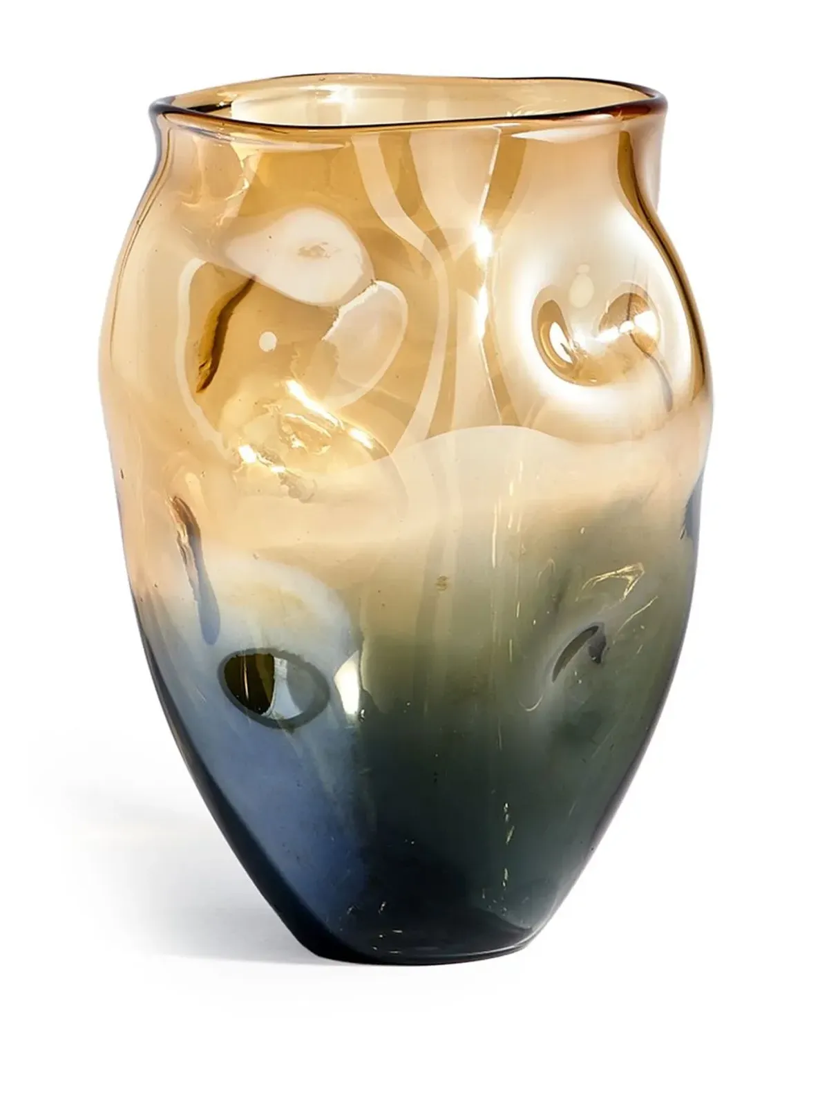 POLSPOTTEN Collision glass vase - Neutrals - 画像2