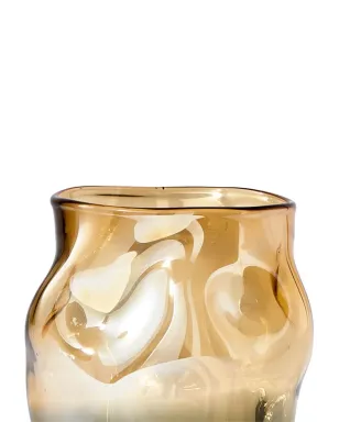 POLSPOTTEN Collision glass vase - Neutrals - サムネイル3