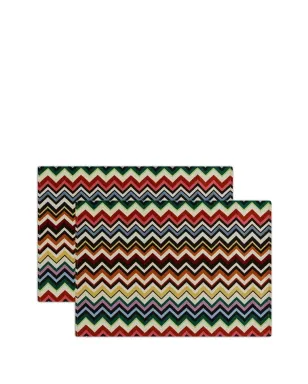 Missoni Home Belfast zig-zag placemat - Multicolour - サムネイル3