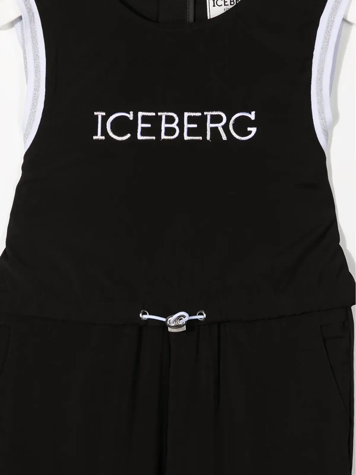 Iceberg Kids エンブロイダードロゴ ジャンプスーツ - 画像3