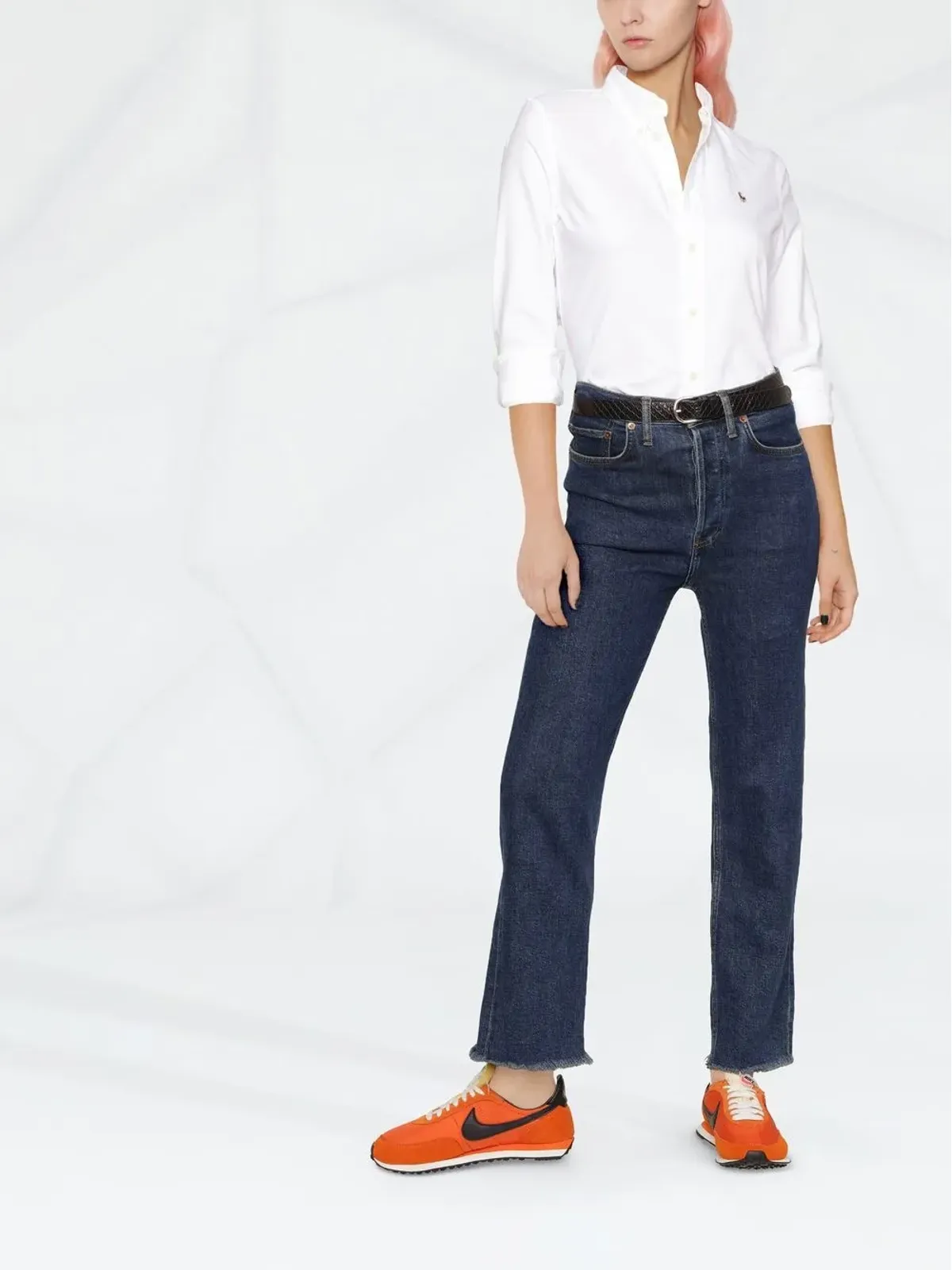 Polo Ralph Lauren ロゴ刺繍オックスフォードシャツ - 画像2