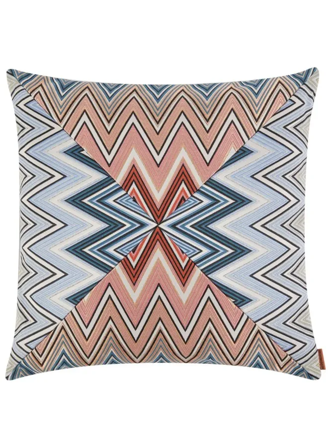 Missoni Home Missoni Home Birmingham zig-zag print cushion - Pinkの商品画像