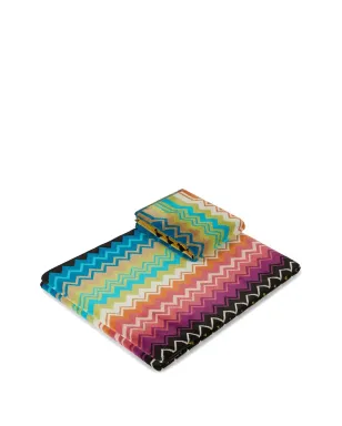 Missoni Home ジアコモ 二枚組タオルセット - マルチカラー - サムネイル2