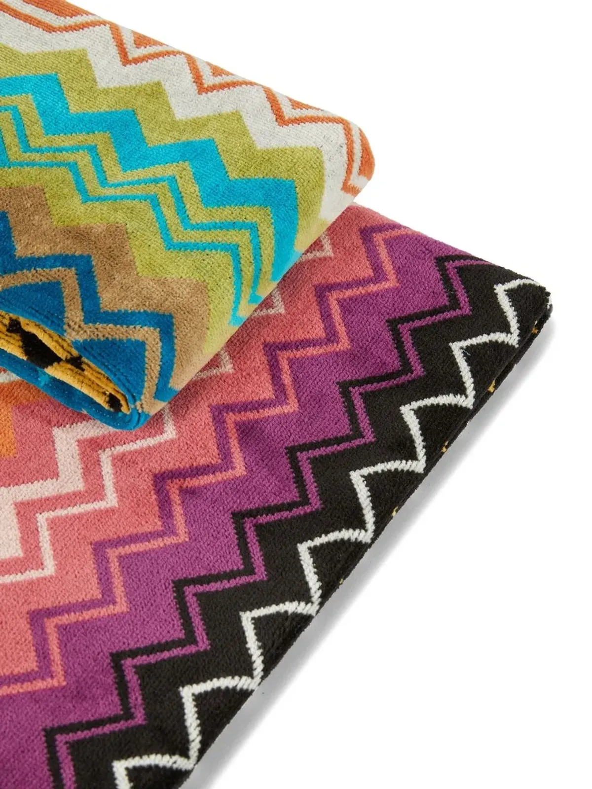 Missoni Home ジアコモ 二枚組タオルセット - マルチカラー - 画像3