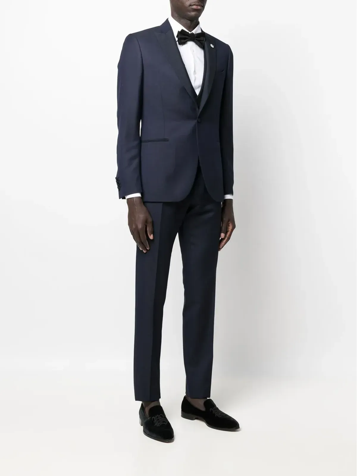 Lardini シングルブレストスーツ - ブルー - 画像3