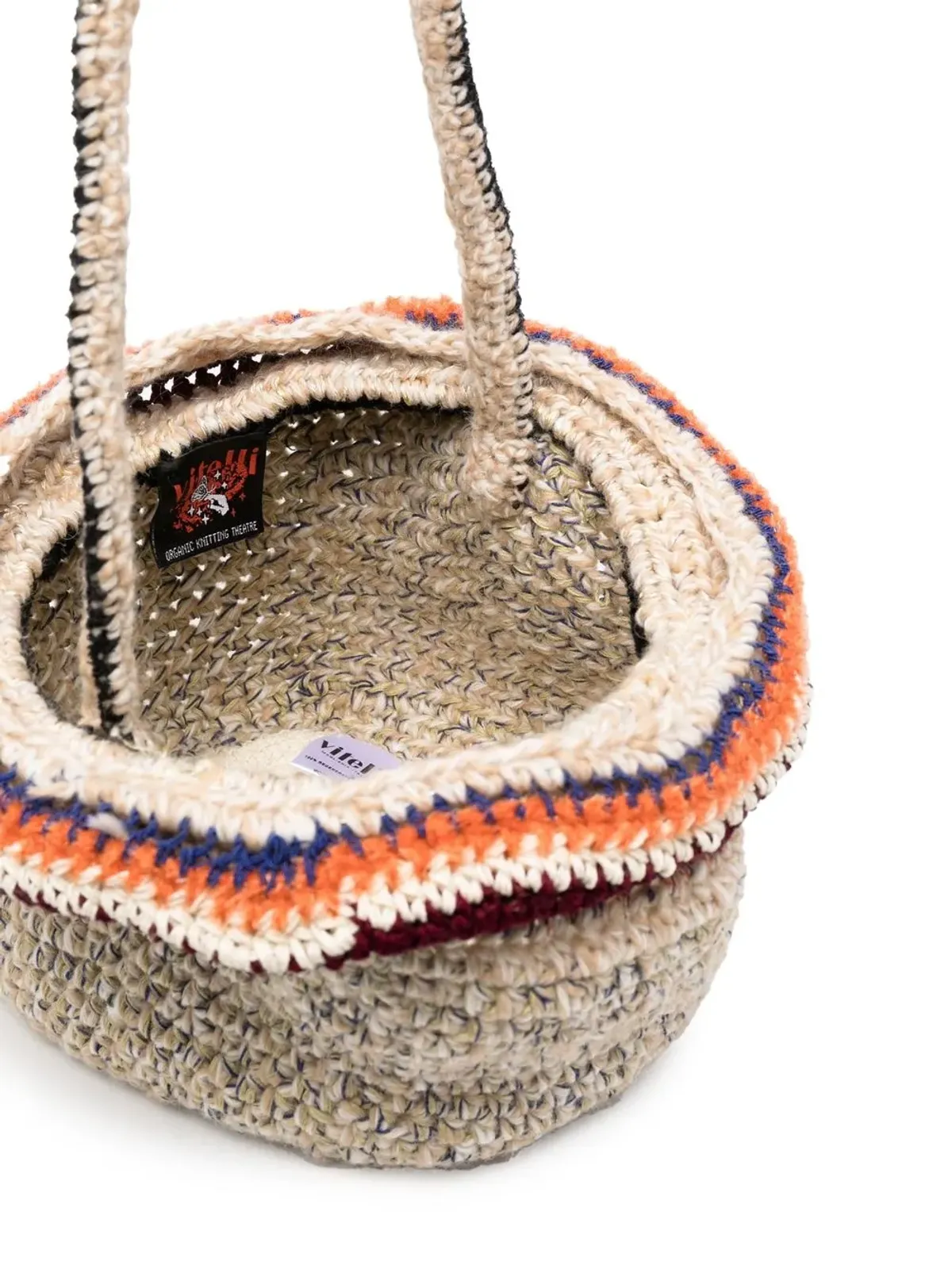VITELLI ウール チャンキー ニット ショルダーバッグ - 画像5