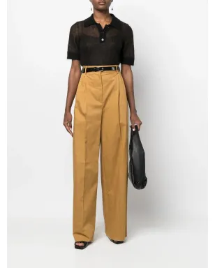 Ferragamo ハイウエスト・ワイドレッグパンツ - サムネイル2
