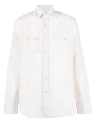 Lardini ストライプ柄 フラップポケット シャツ - サムネイル1