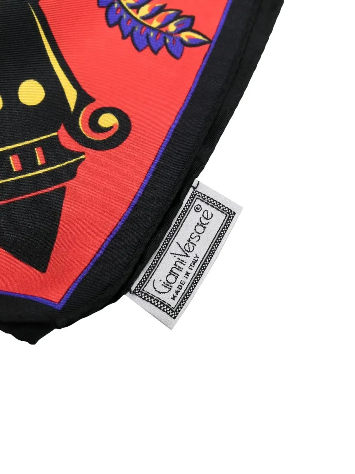 Versace Pre-Owned グラフィックプリント シルクスカーフ - 画像3
