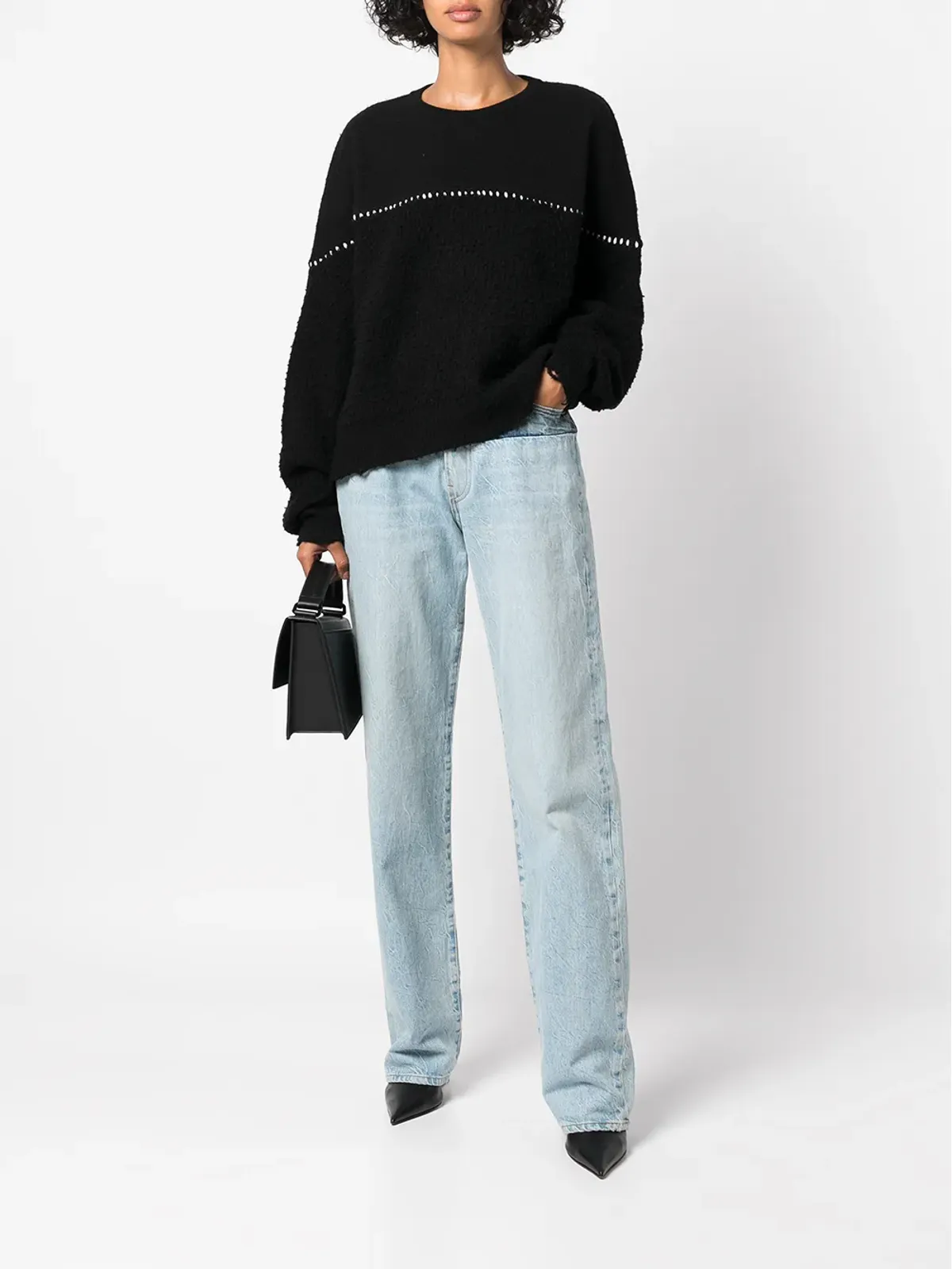 AMIRI ハイライズストレートジーンズ - 画像2