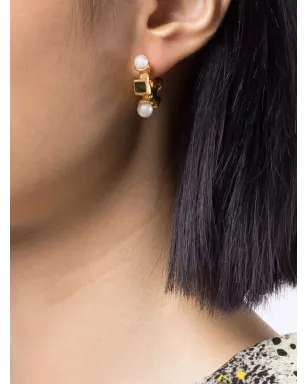 Alighieri The Traveller's Path hoop earrings - Gold - サムネイル2