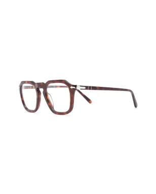 Persol べっ甲柄スクエアフレーム眼鏡 - サムネイル2