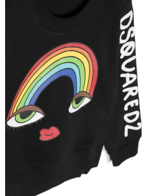 DSQUARED2 KIDS グラフィックプリント ロゴ スウェットシャツ - サムネイル3