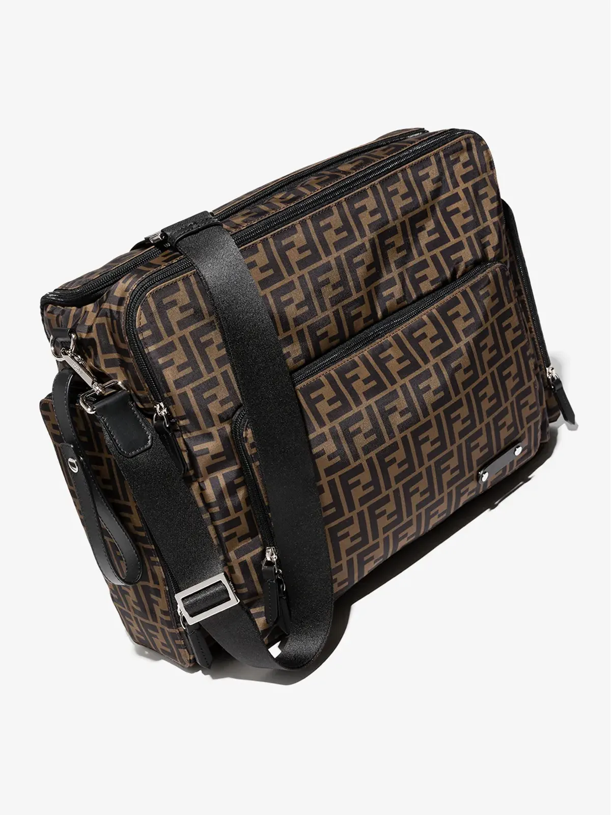 Fendi Kids FFモチーフおむつ替えバッグ - Brown - 画像2