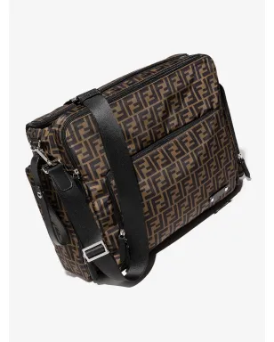 Fendi Kids FFモチーフおむつ替えバッグ - Brown - サムネイル2