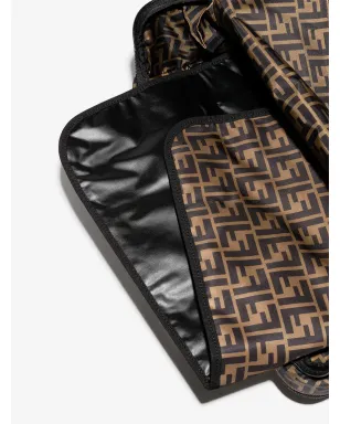 Fendi Kids FFモチーフおむつ替えバッグ - Brown - サムネイル4