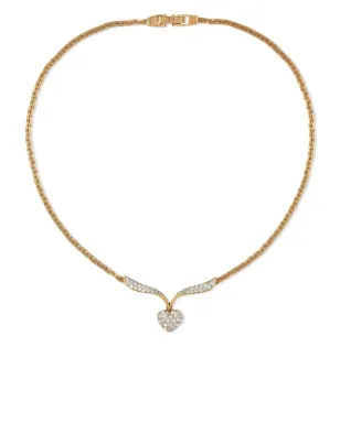 Susan Caplan Vintage 1980年代 Attwood & Sawyer ハートチャーム ネックレス - ゴールド - サムネイル2
