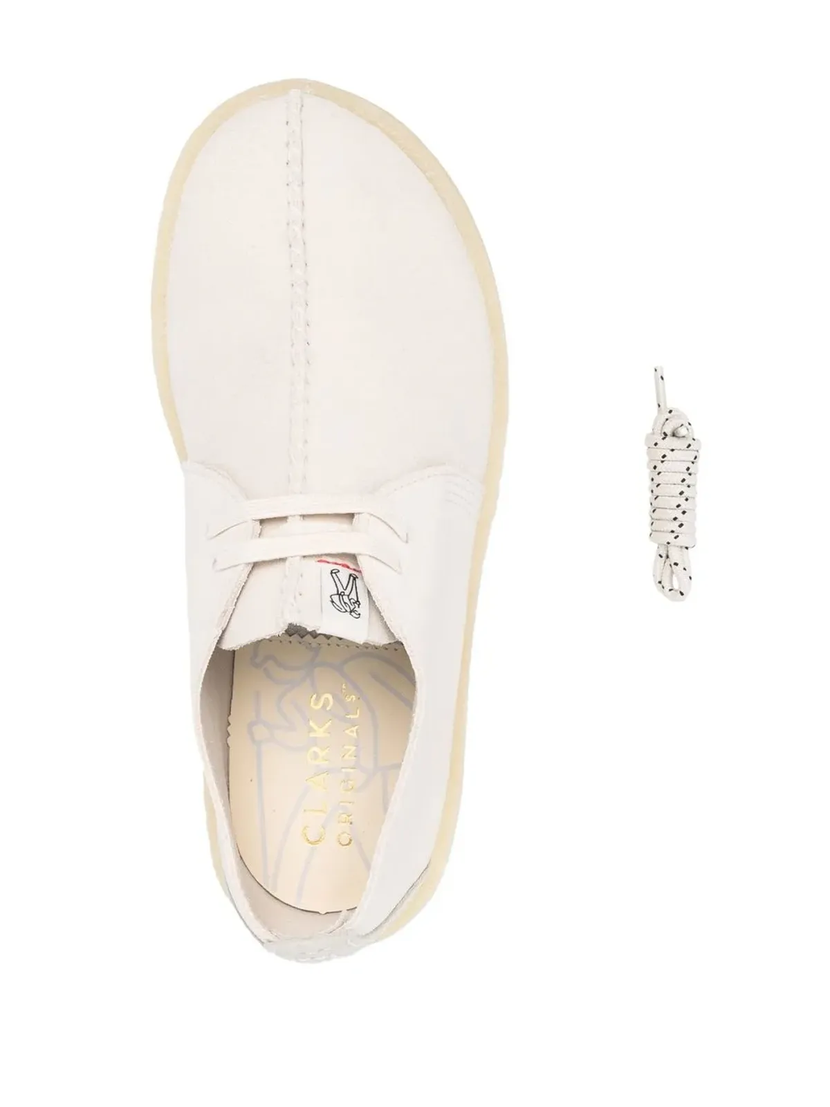 Clarks Originals Trek Cup レースアップ・ダービーシューズ（ニュートラルカラー） - 画像4