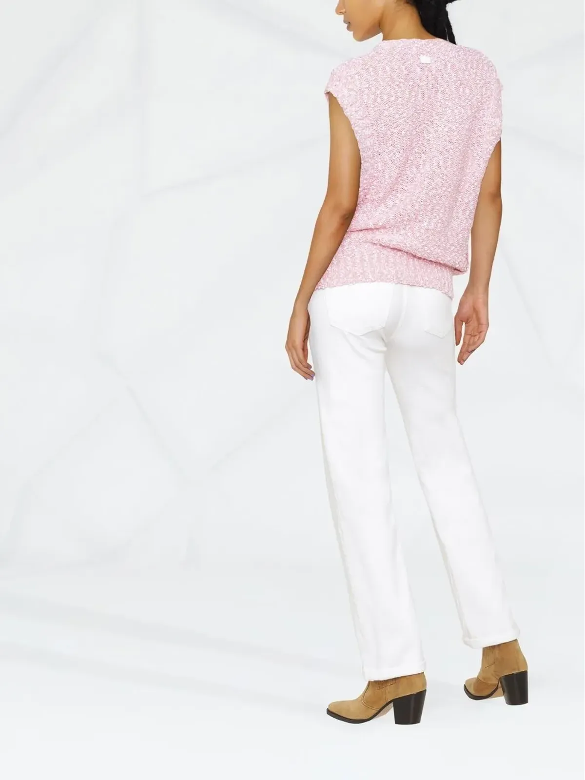 Ferragamo ブークレ編みトップス - 画像3