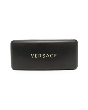 Versace Eyewear ビッグギー メデューサ ロゴ サングラス - White - サムネイル4