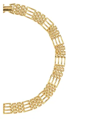 Susan Caplan Vintage 1980s Napier チェーンリンク ネックレス - ゴールド - サムネイル2
