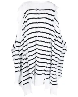 Marni ストライプ入りニットケープ - サムネイル1