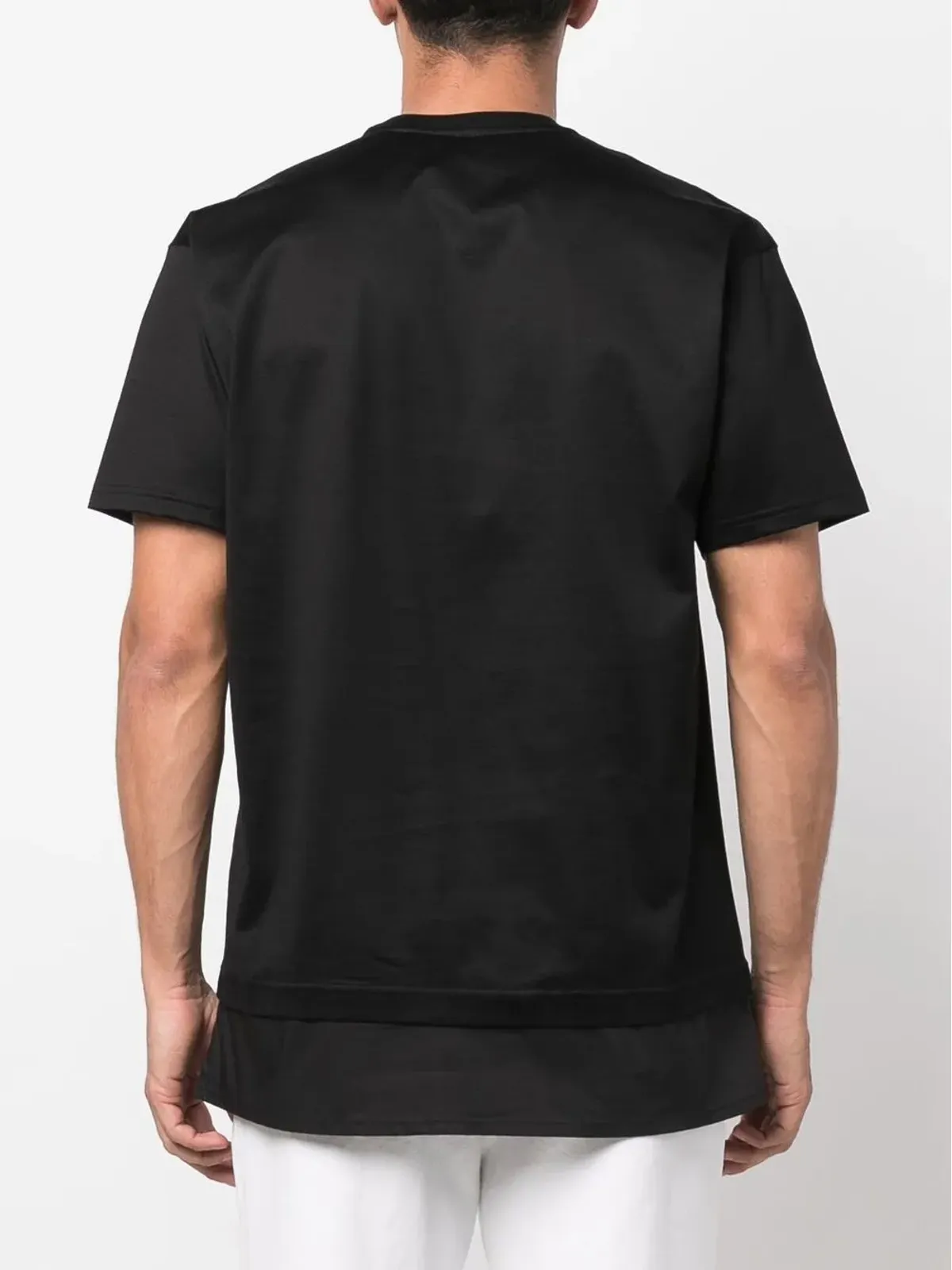 Low Brand ロゴパッチ レイヤードTシャツ - 画像4