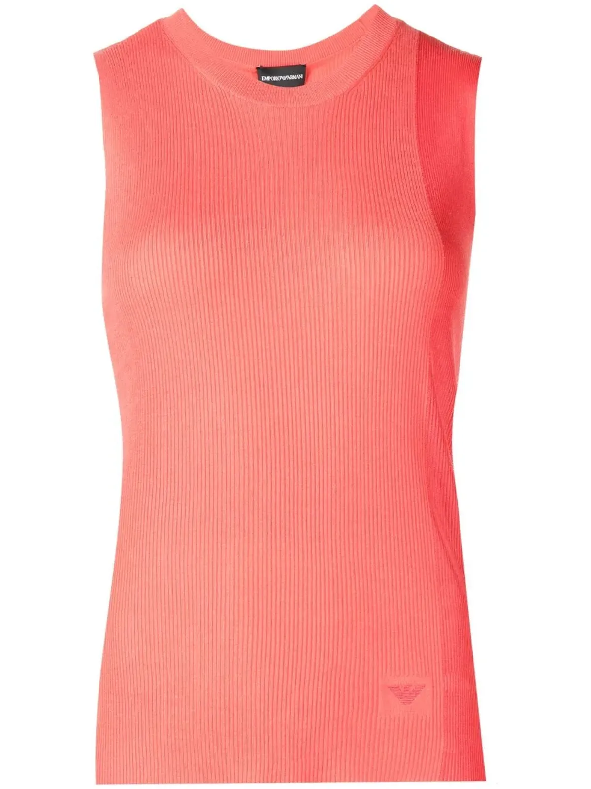 Emporio Armani リブ編みタンクトップ - 画像1