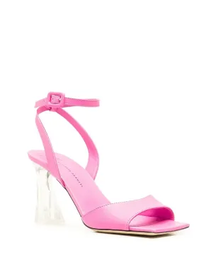 Giuseppe Zanotti 透明ヒールのストラップサンダル - サムネイル2