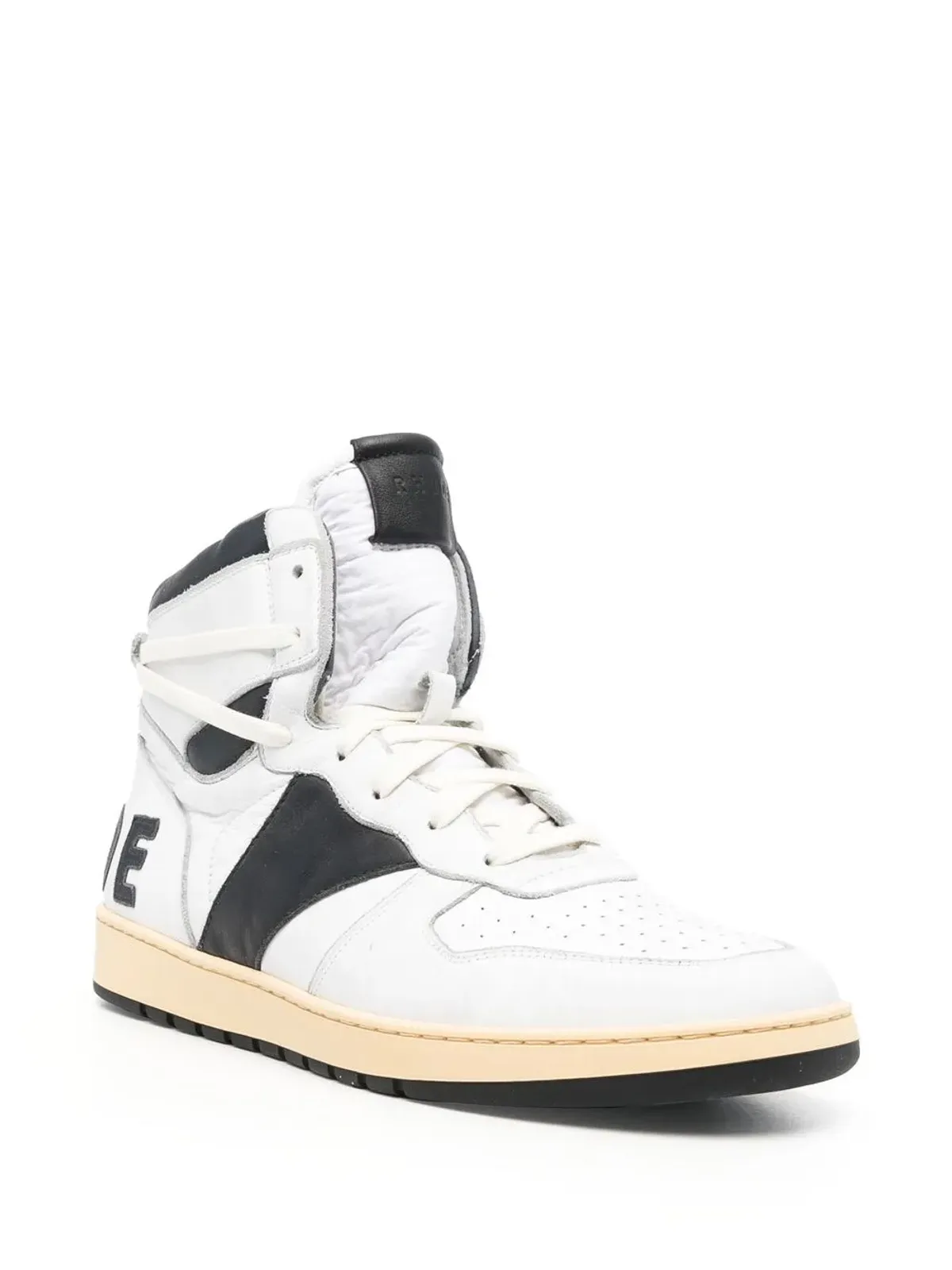 RHUDE カラー・ブロック・ハイトップスニーカー - ホワイト - 画像2