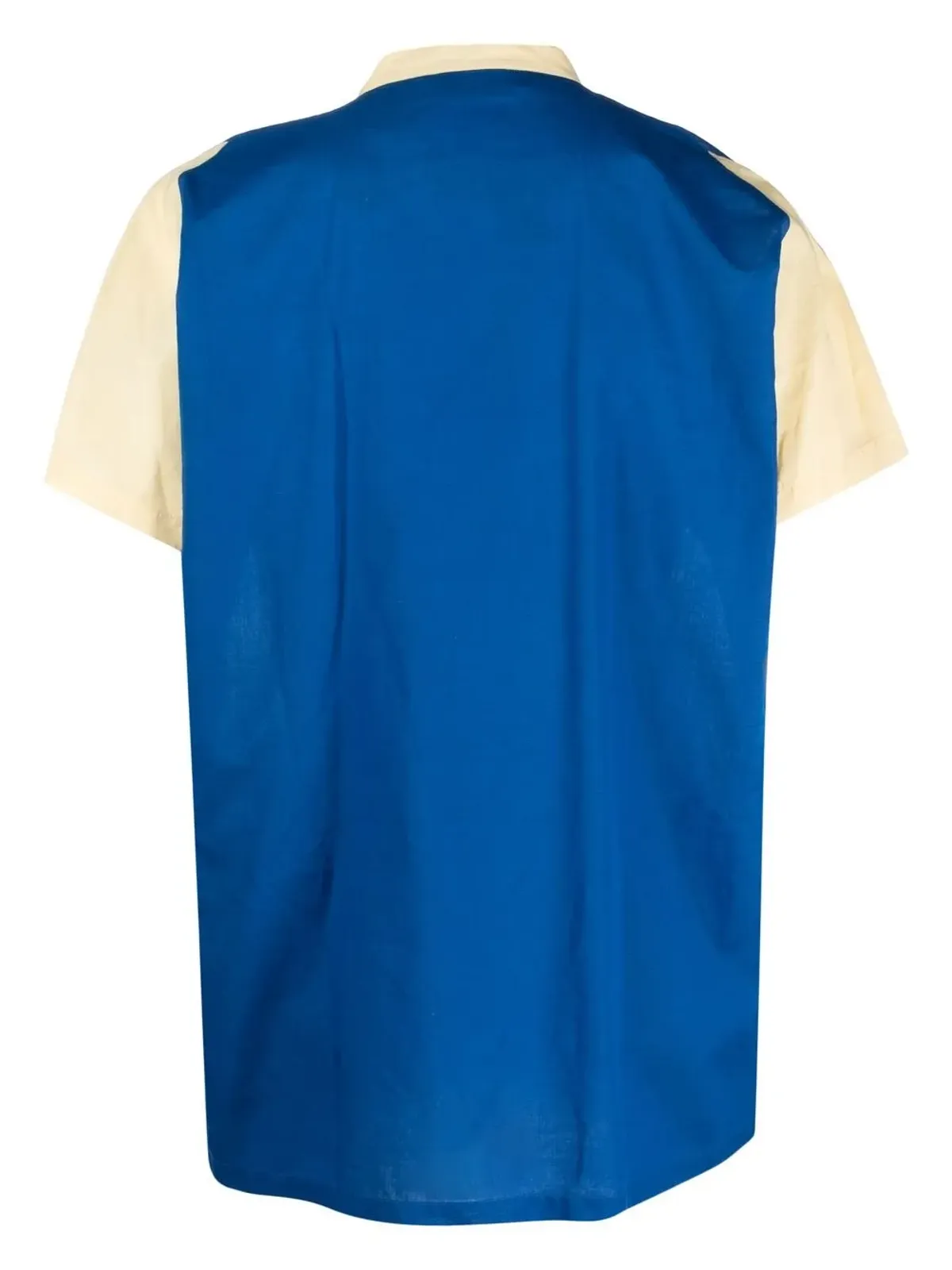 Pierre Cardin Pre-Owned 1980年代 パイピングディテール付きショートスリーブシャツ ブルー - 画像2