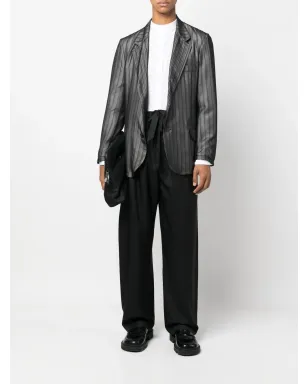 Maison Margiela シルクのワイドレッグパンツ（ブラック） - サムネイル2