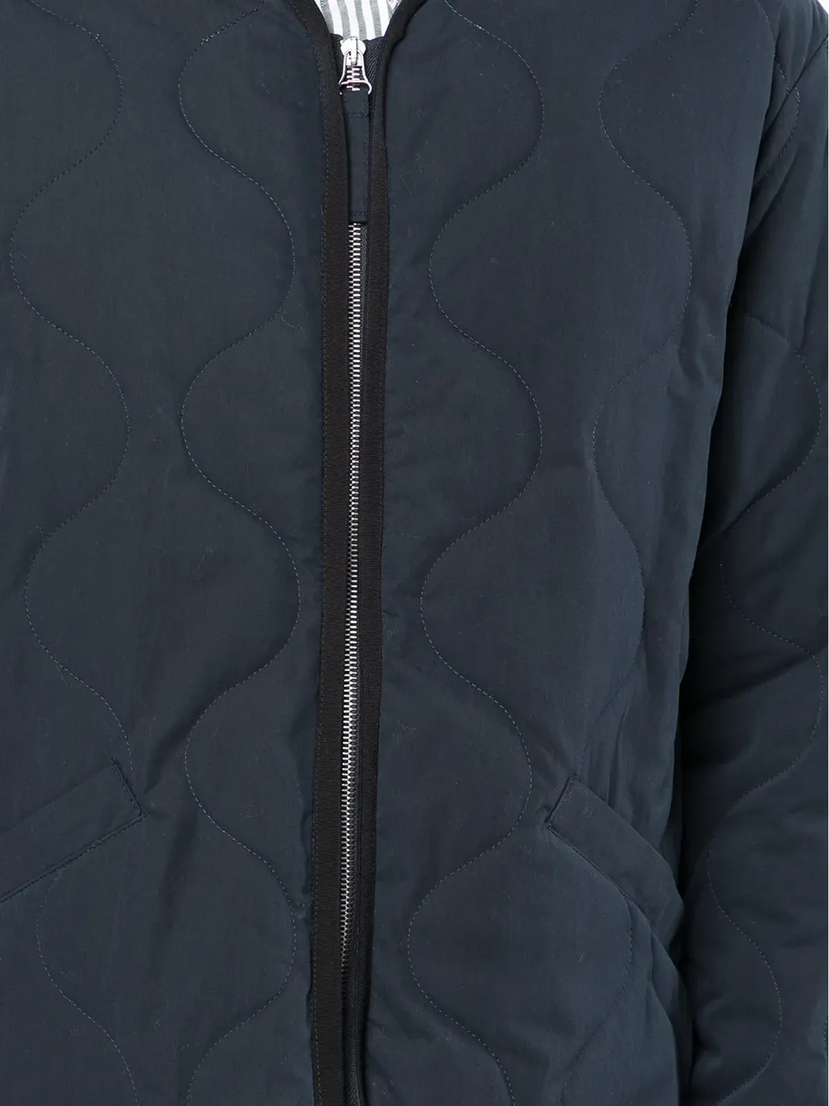 A.P.C. キルテッド前ジップジャケット - 画像5