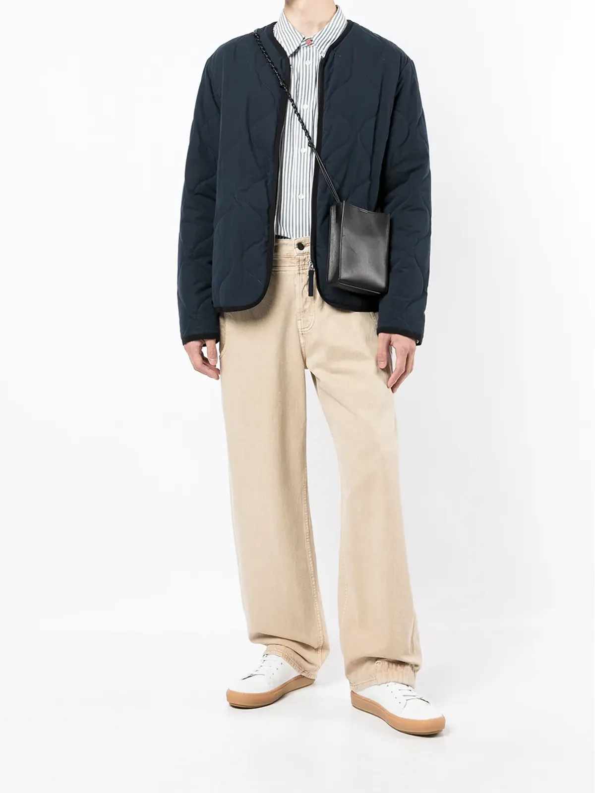 A.P.C. キルテッド前ジップジャケット - 画像2