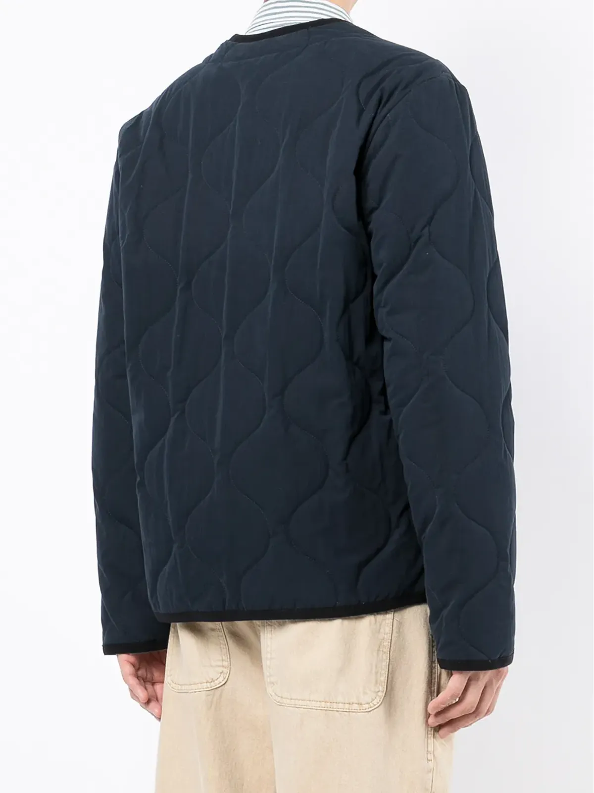 A.P.C. キルテッド前ジップジャケット - 画像4