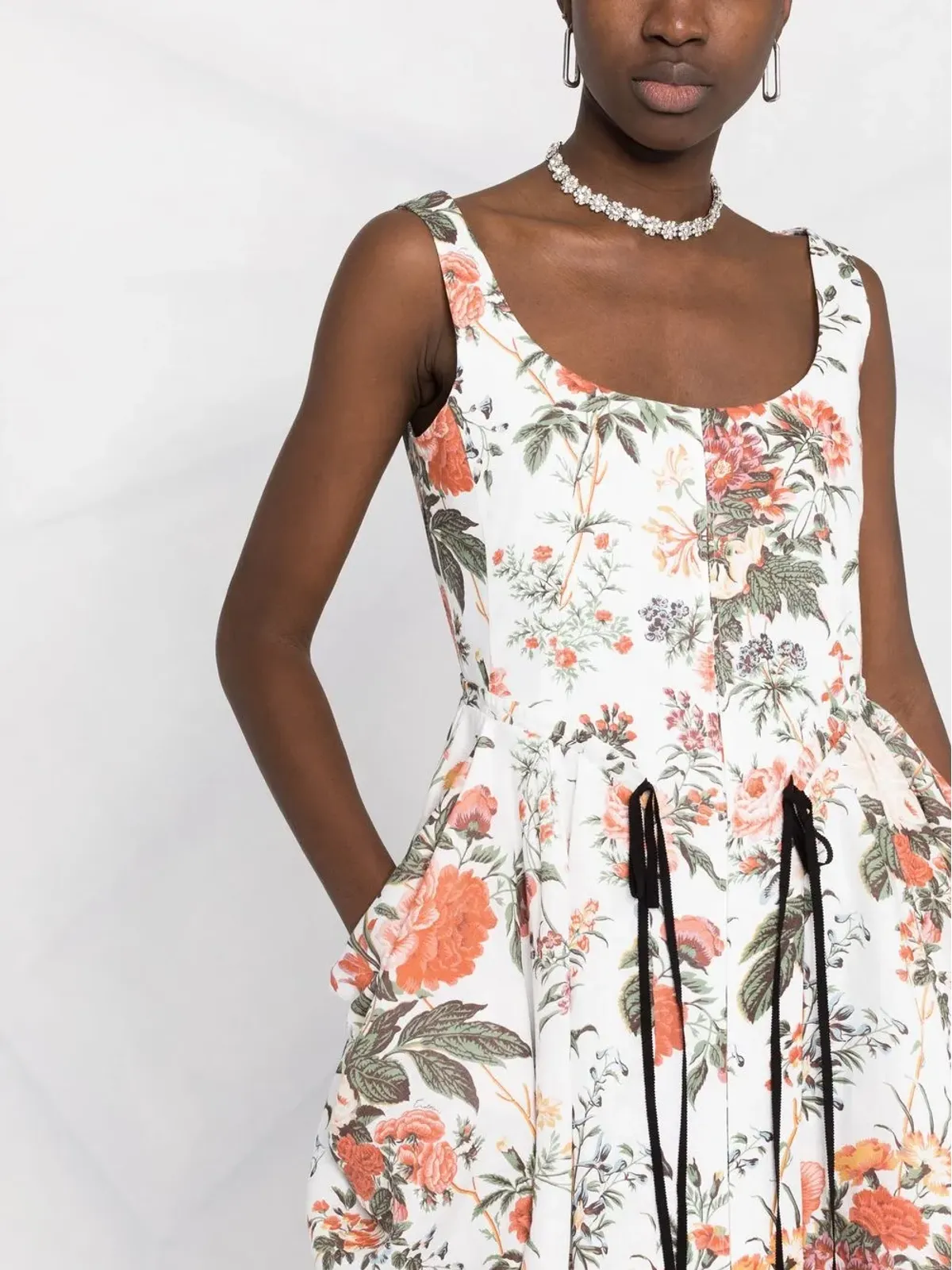 ERDEM フローラル フルドレス - 画像5