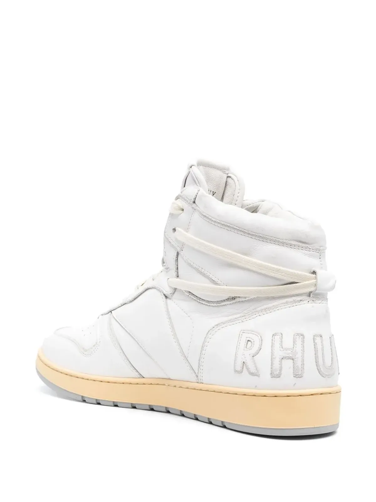RHUDE レザーパネルドスニーカー - 画像3