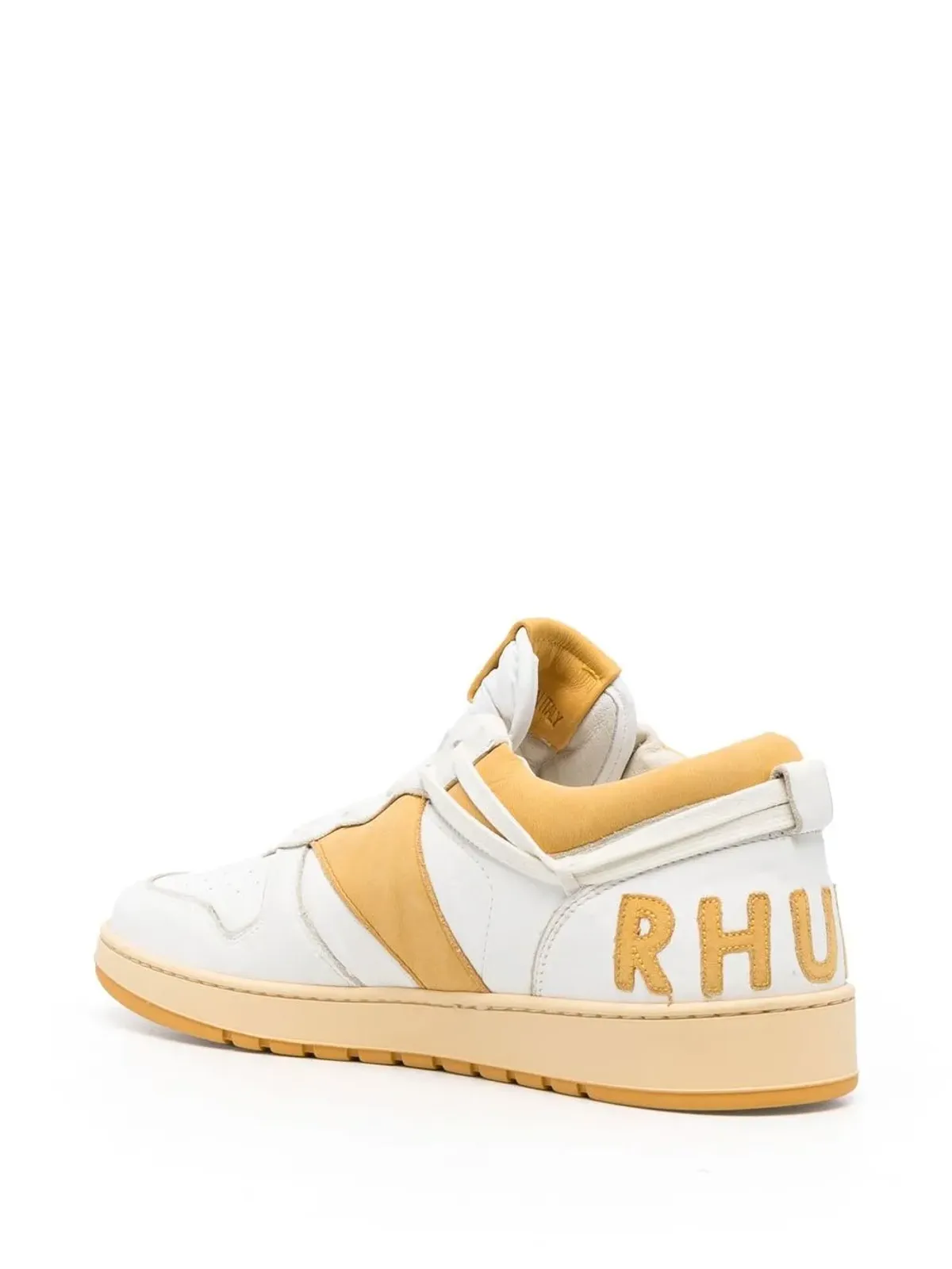 RHUDE カラーブロック ロー・トップ スニーカー ホワイト - 画像3