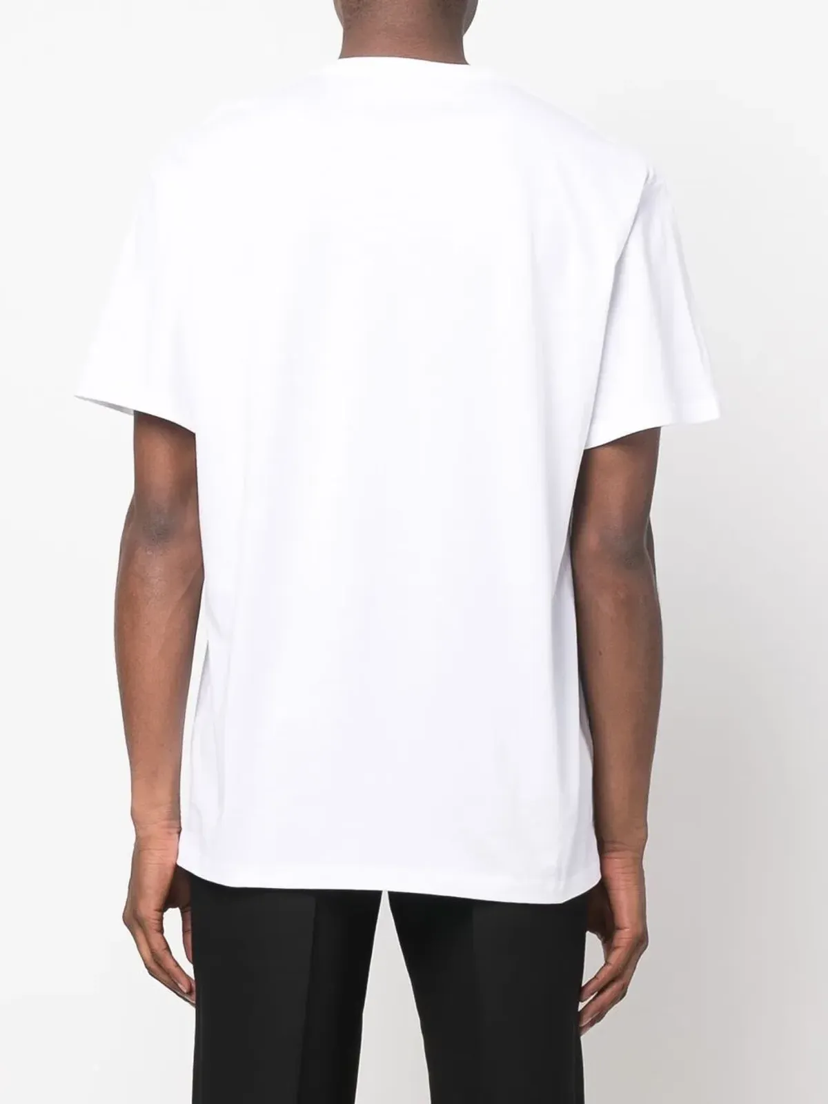 Alexander McQueen ロゴパッチ 半袖Tシャツ - 画像4