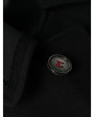 Maison Margiela ブラックのシングルブレストコート - サムネイル5