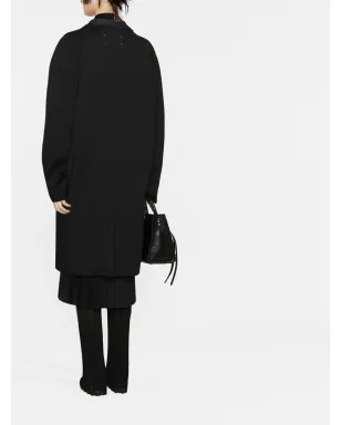 Maison Margiela ブラックのシングルブレストコート - サムネイル3