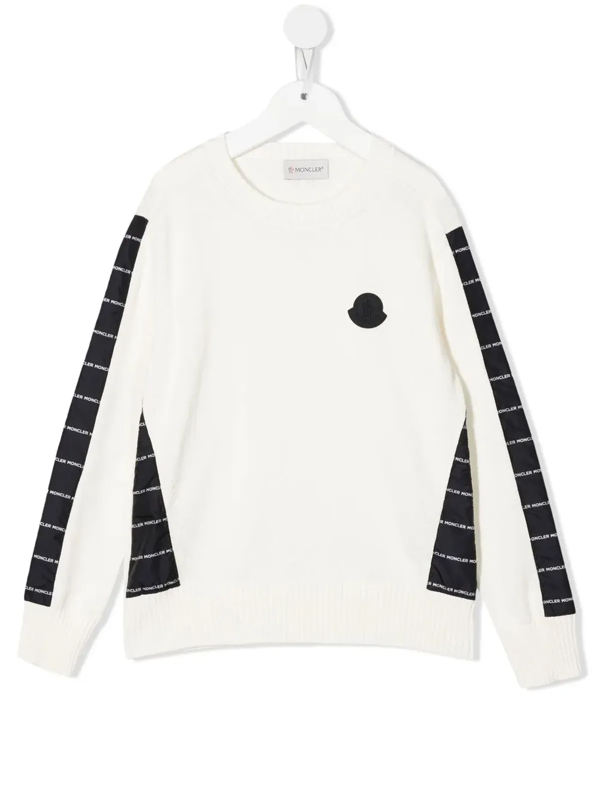 Moncler Enfant ツートーン ロゴプリント ジャンパー - 画像1