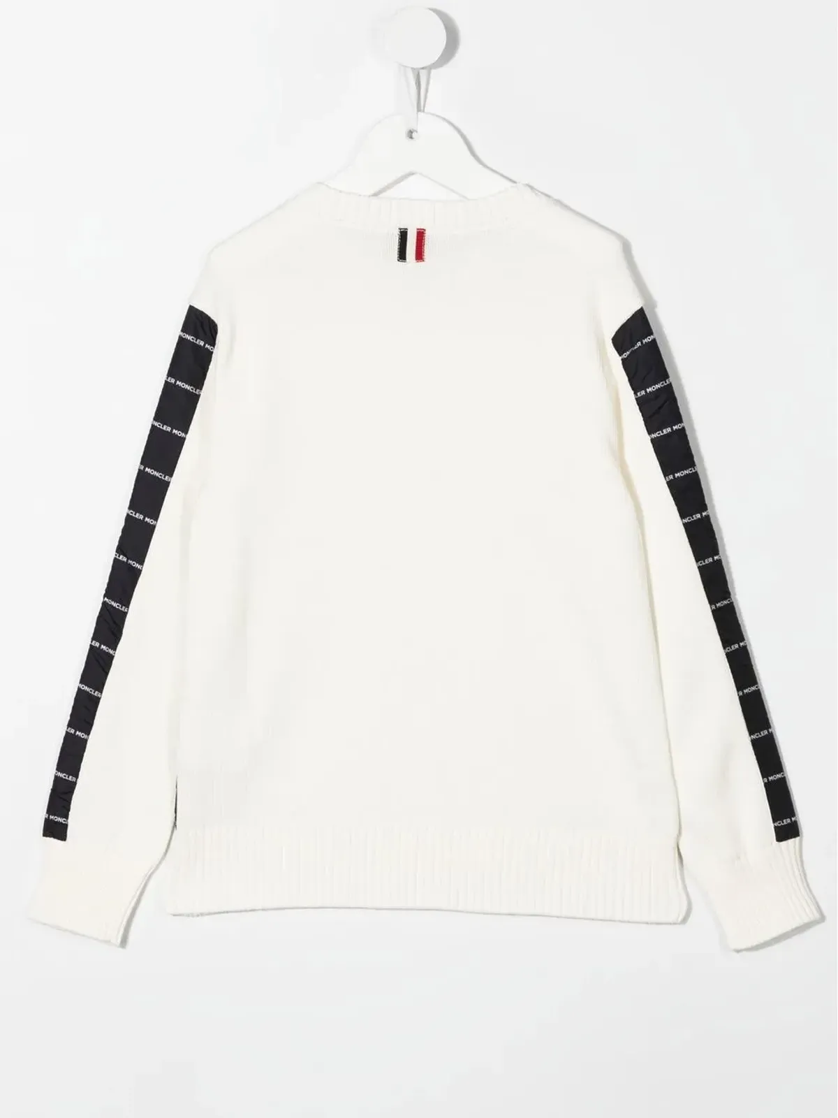 Moncler Enfant ツートーン ロゴプリント ジャンパー - 画像2