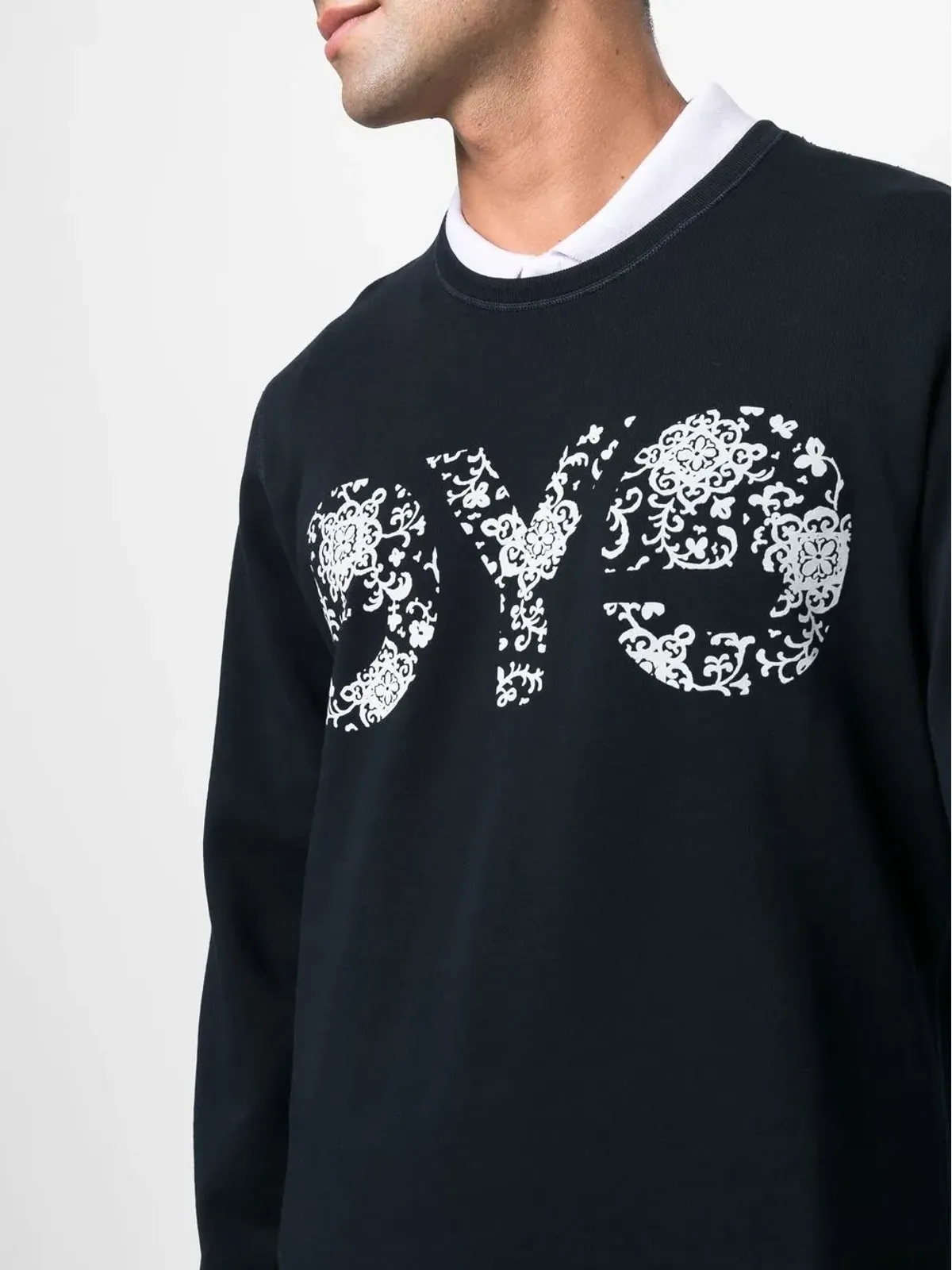 Junya Watanabe MAN ロゴプリント コットン スウェットシャツ - 画像5