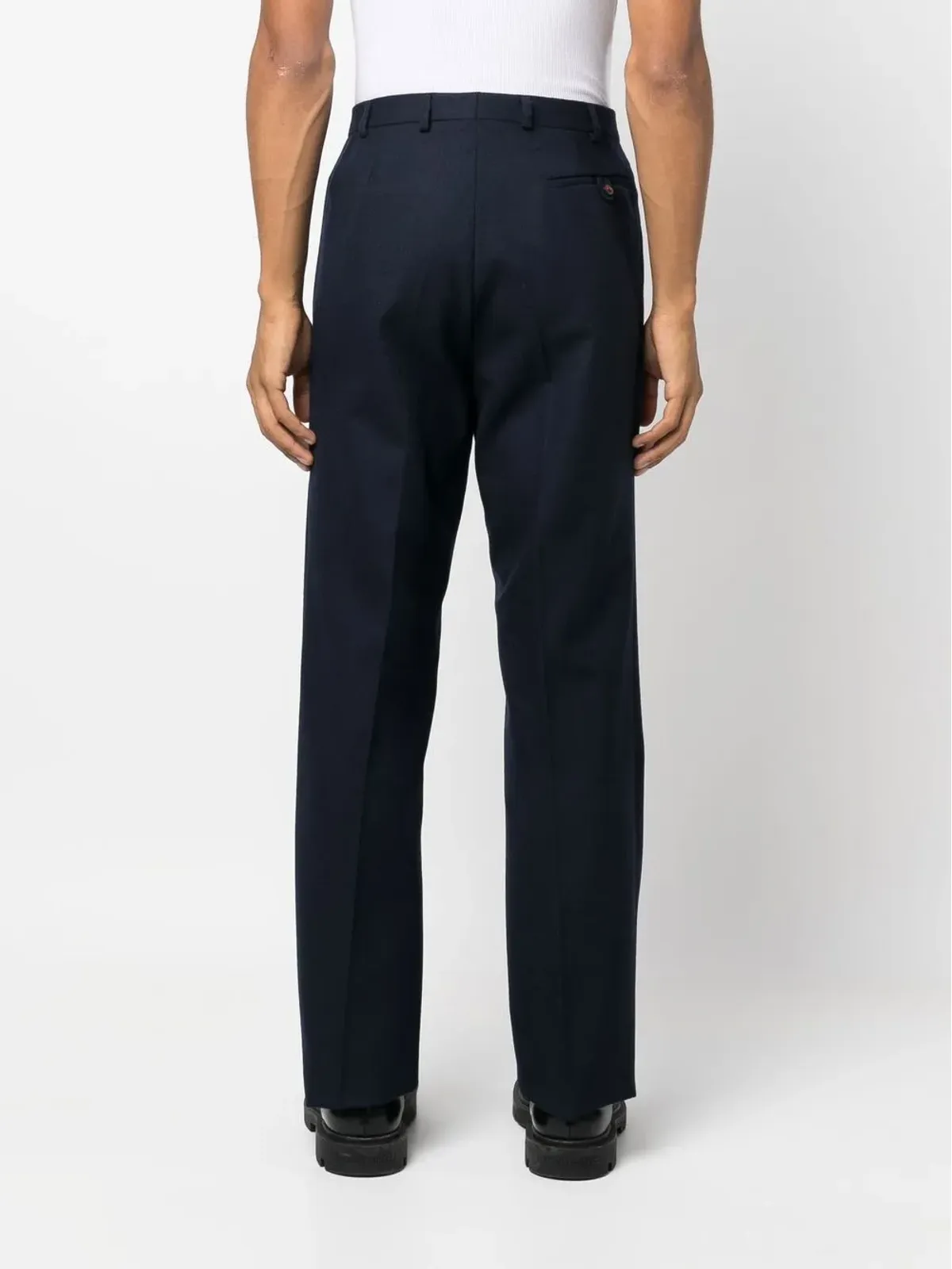 Maison Margiela テーラードウールパンツ - 画像4