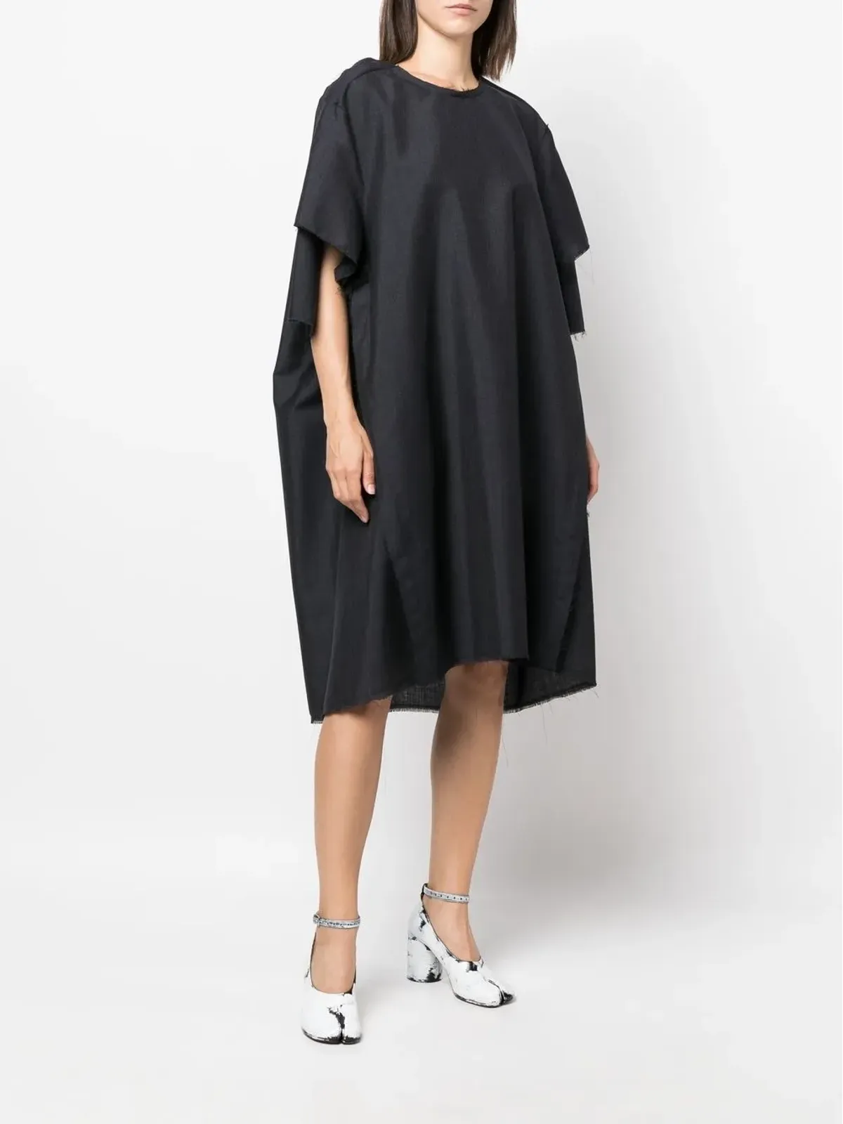 Maison Margiela モヘア混ミディドレス - 画像3