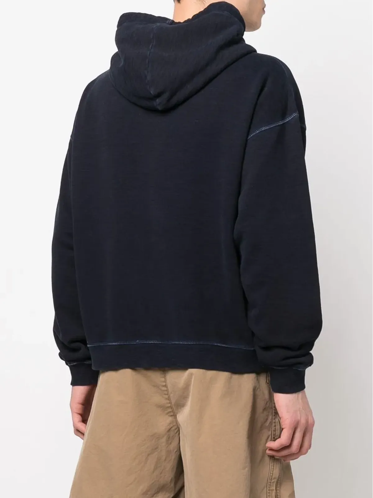 DSQUARED2 ロゴプリント ジップアップフーディー - ブルー - 画像4