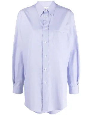 Maison Margiela ロングスリーブ ピケシャツ - ブルー - サムネイル1