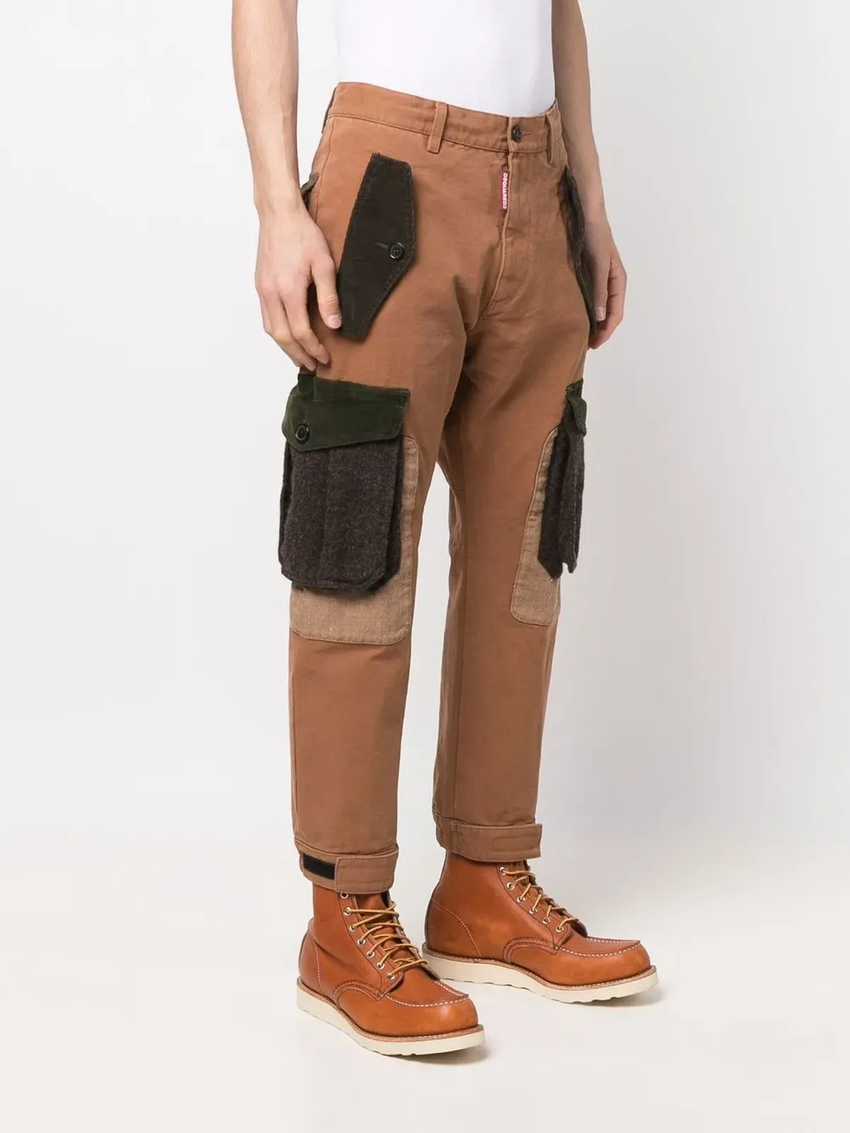 DSQUARED2 テーパードカーゴパンツ - 画像3