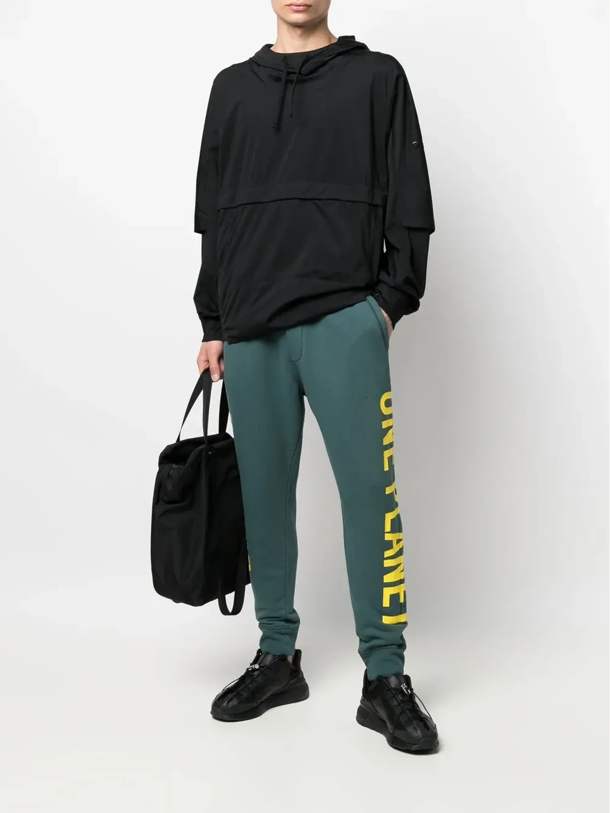 DSQUARED2 ロゴプリント コットン トラックパンツ - 画像2
